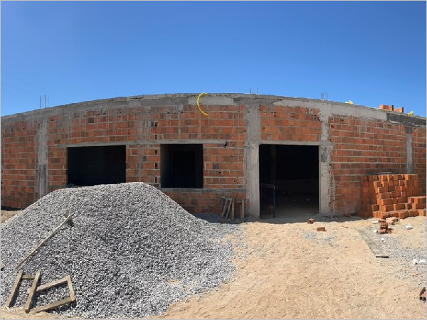 Construção do NAPE segue avançando em Tamboril